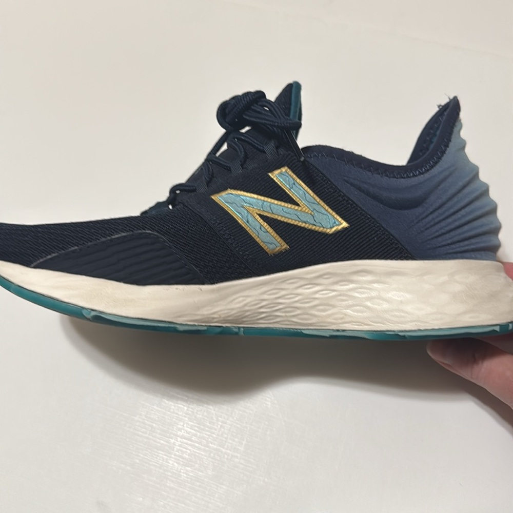 New Balance Women's Athletic Shoes - Navy and Blue - Picture 7 of 11